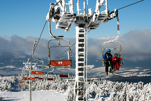 Fernweh: Skifahren in Tschechien