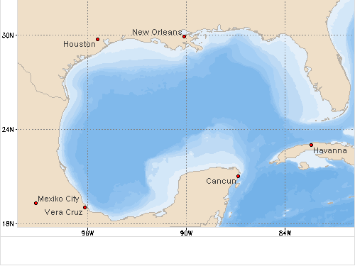 Segelregionen Golf v. Mexiko