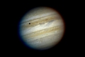 Jupiter in kosmischem Beschuss