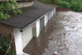 Meterhohe Fluten im Saarland