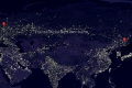 Unsere Erde bei Nacht