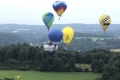 Heißluftballons auf 