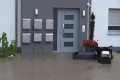 Regenfluten in Oberfranken