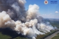 Großer Waldbrand bei Potsdam