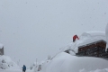 Alpen: Schnee ohne Ende