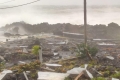Hurrikan trifft die Azoren