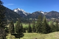 Föhnsturm in den Alpen